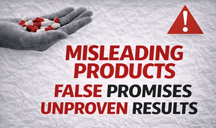 Misleading products and false promises