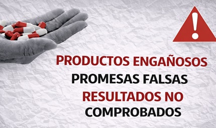 Productos engañosos y falsas promesas